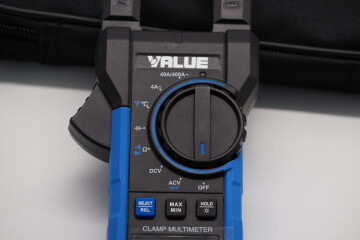 เครื่องวัดกระแสไฟ (คลิปแอมป์) VALUE Digital Clamp Multimeters (แบบคล้อง)